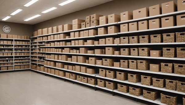 7 solutions efficaces pour une réserve de magasin bien organisée