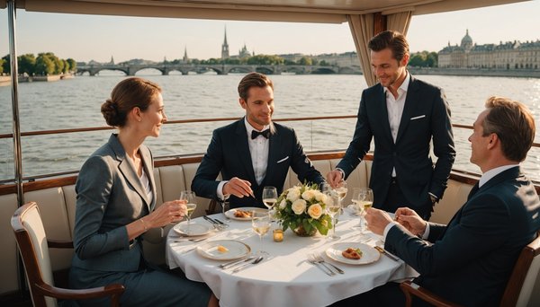 Déjeuner d'affaires original à paris : pourquoi choisir la seine ?